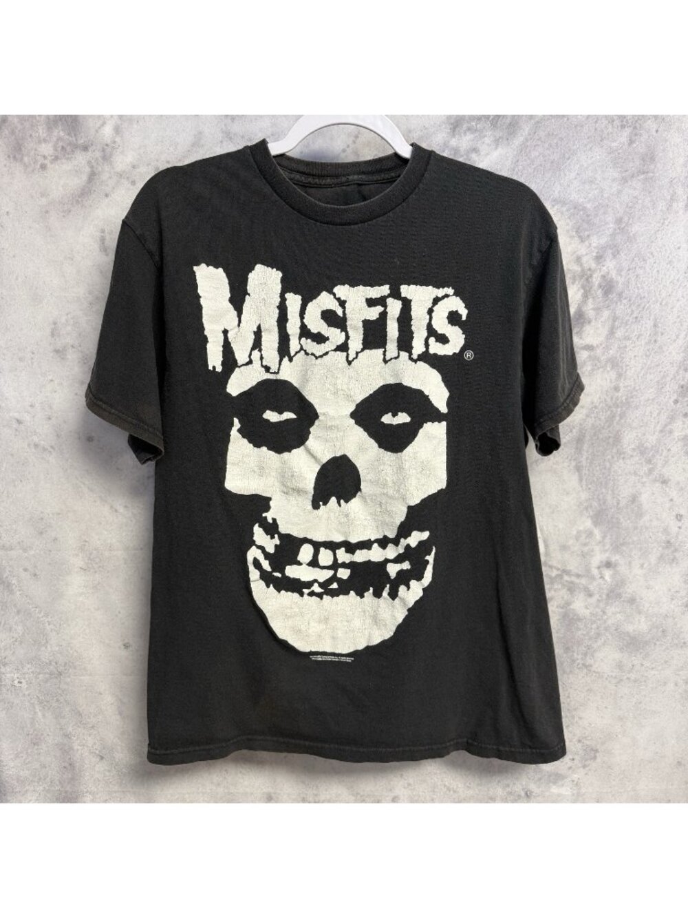 Vintage Misfits 2002 Band T Shirt Mens Medium Black Y2K
